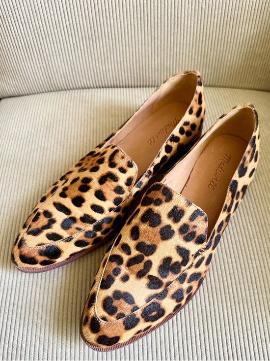 Madewell Shoes - Madewell The Frances Loafer Leopard Calf Hair Size 10